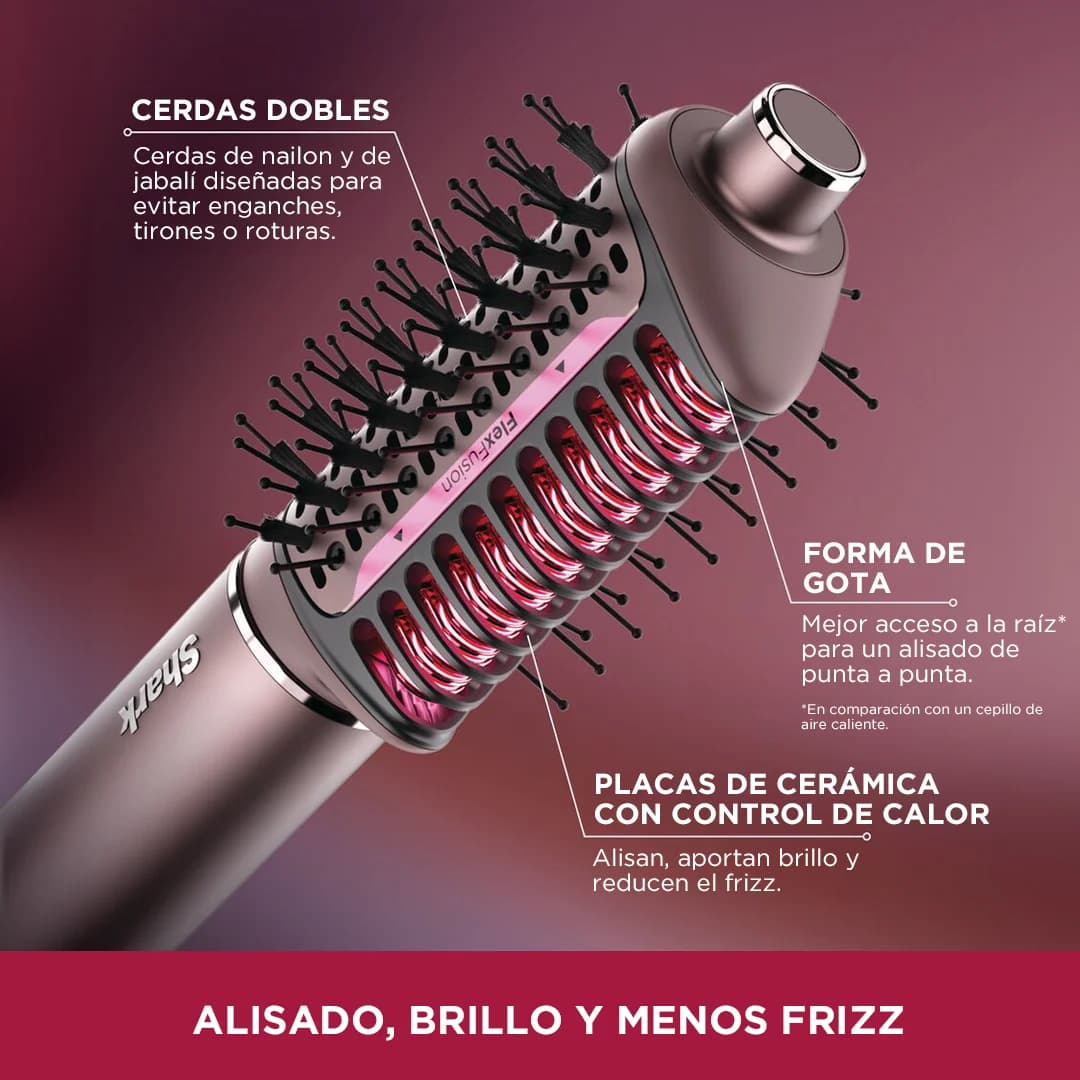 SHARK FLEX FUSION 5 CABEZALES PLANCHA Y SECADOR AVANZADO
