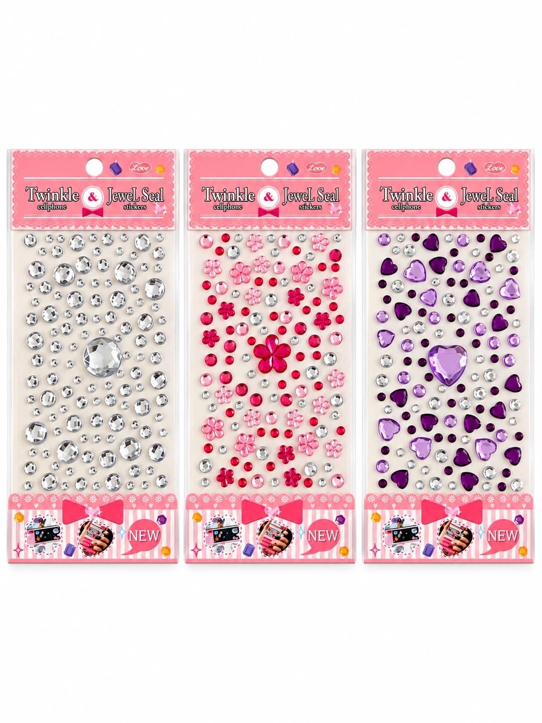 GEMAS PARA PEGAR EN MASCARILLAS O ACCESORIOS