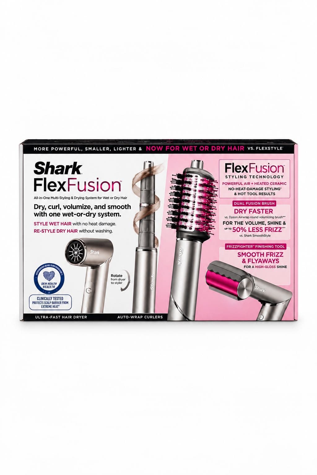 SHARK FLEX FUSION 5 CABEZALES PLANCHA Y SECADOR AVANZADO